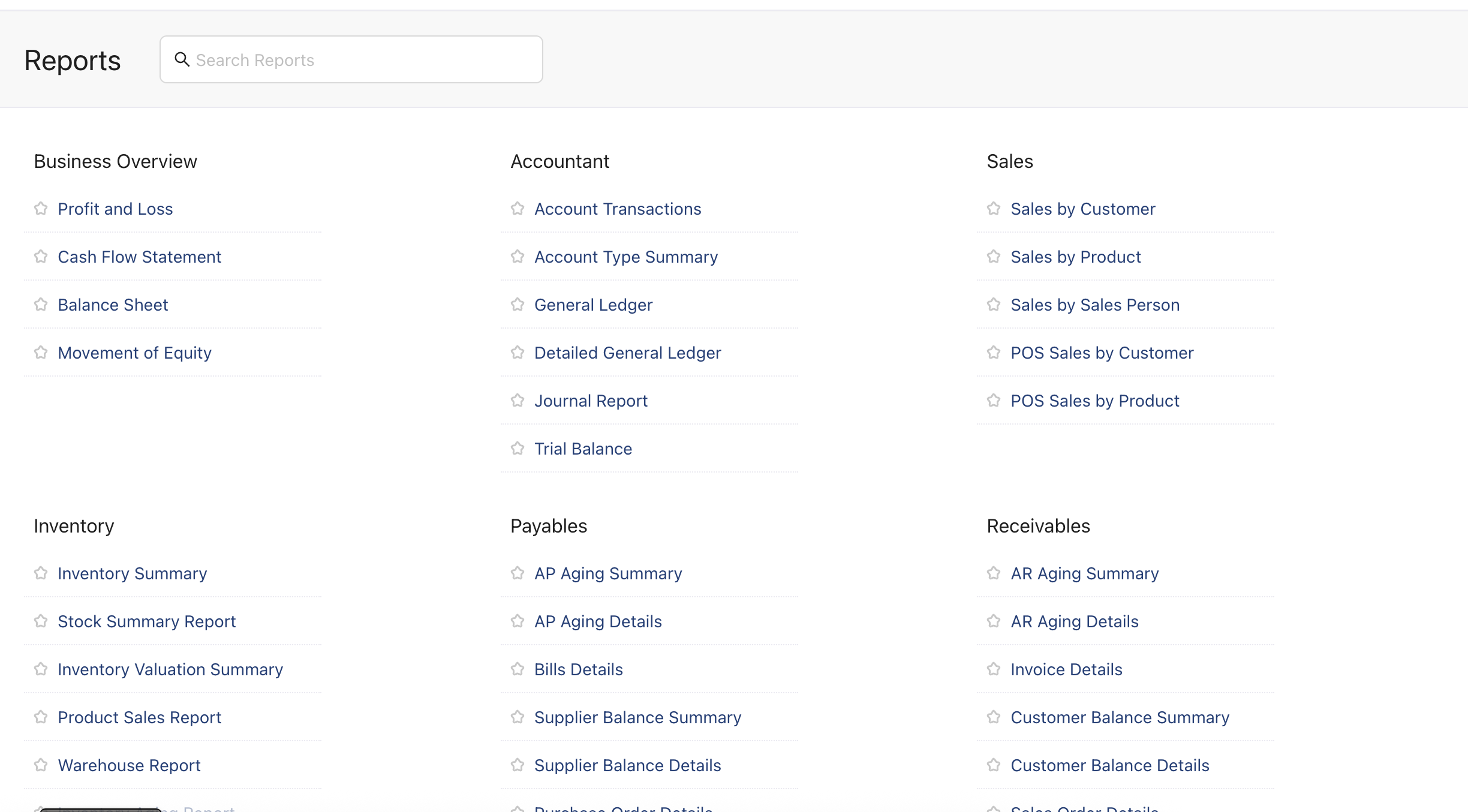 DAS — Reports Overview